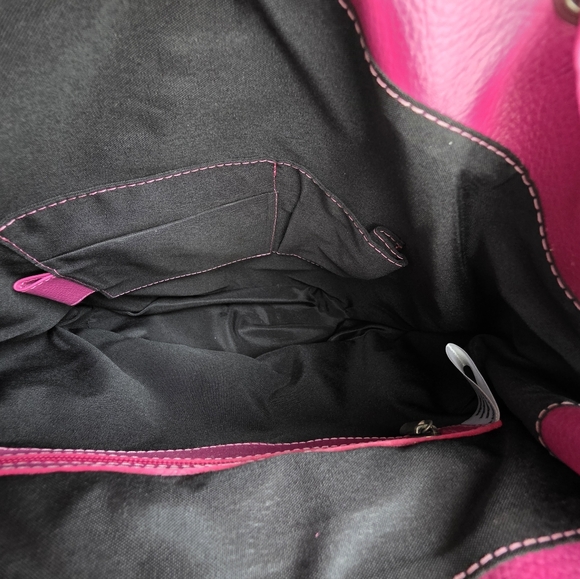 Convertible Backpack Fucsia with Tri Fold Leather Wallet Combo main image 14